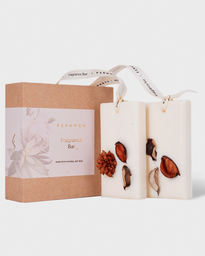 Fernweh soy wax fragrance bars as wardrobe freshener for clothes and home spaces