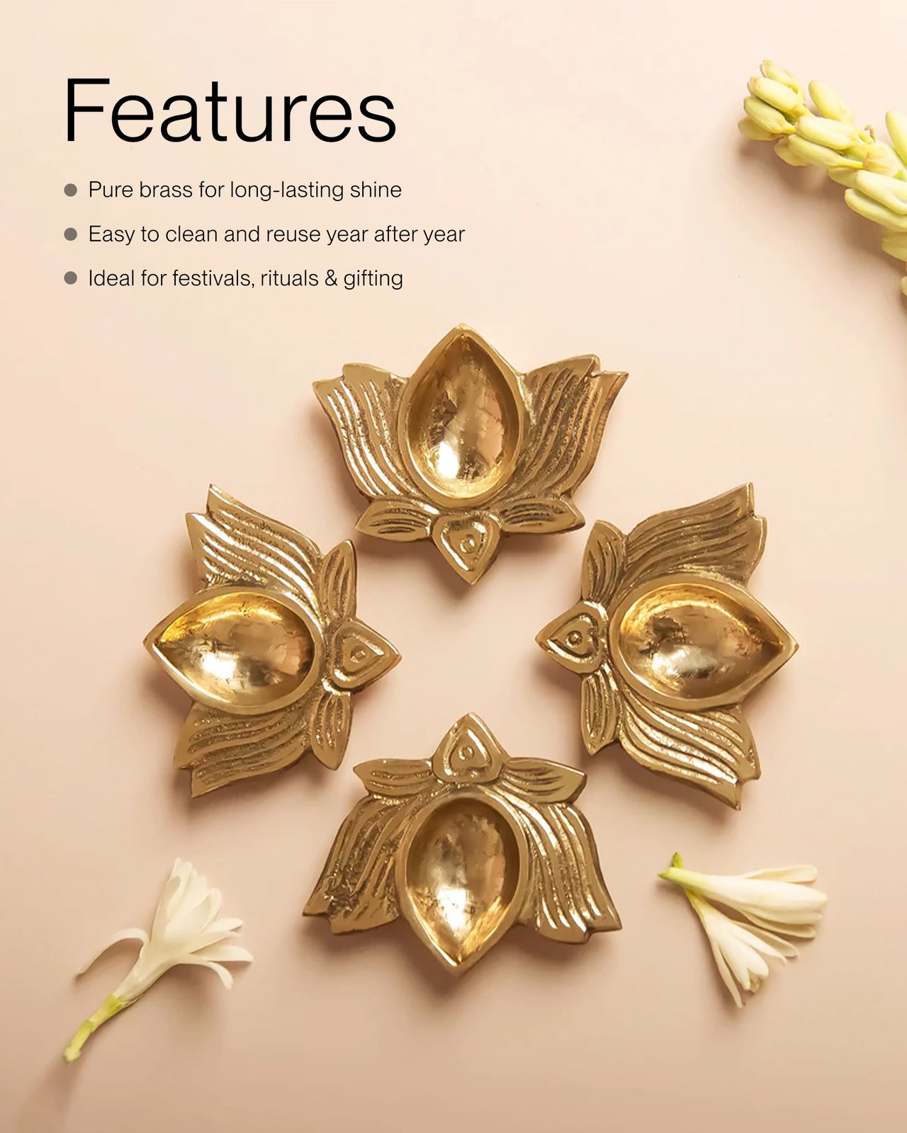 Brass Diyas