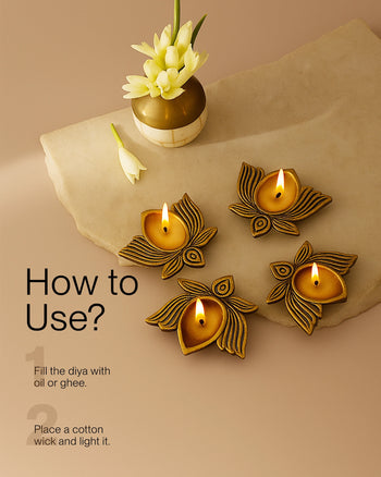 Brass Diyas