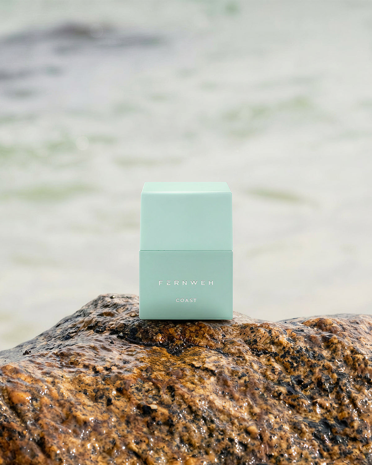 Among the best travel perfumes for women & men - fresh coastal summer eau de parfum in a 20ml pocket bottle